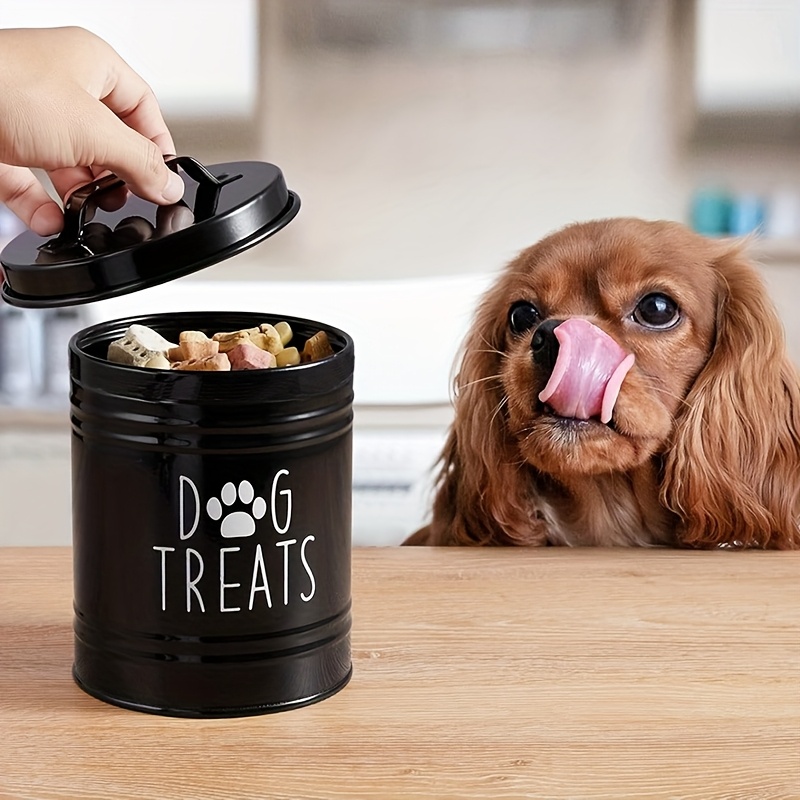 Pet Supplies Is Food - Metal Dog Treat Container Dog Food