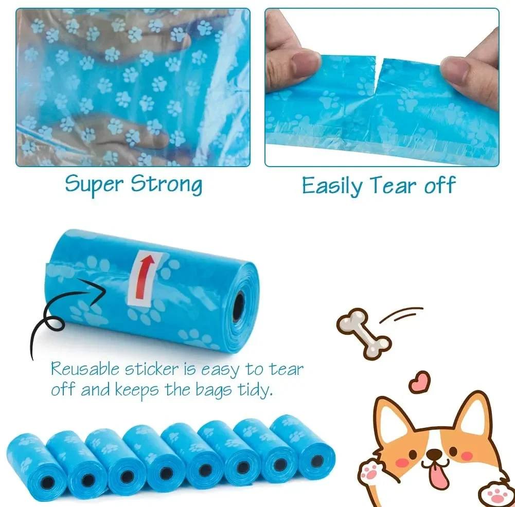120 Rolls Dog Poop Bag Outdoor - Pet Supplies Stores recension och pris