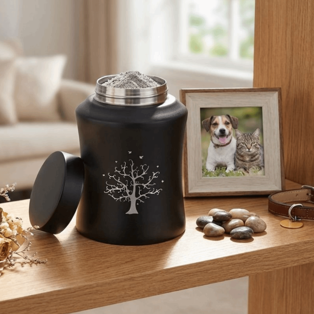 Stainless Steel Pet Ashes Stor - Pet Supplies Stores recension och pris
