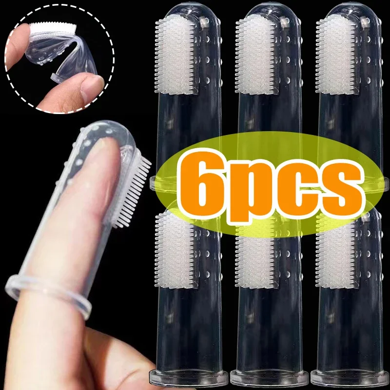 Silicone Soft Pet Finger Cuff  - Dog Muzzle Silicone recension och pris