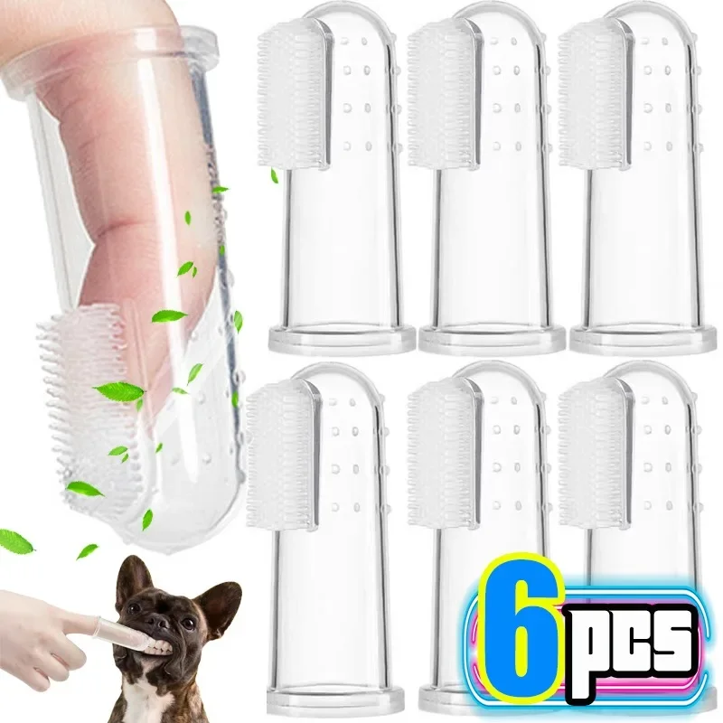 Silicone Soft Pet Finger Cuff  - Dog Muzzle Silicone recension och pris