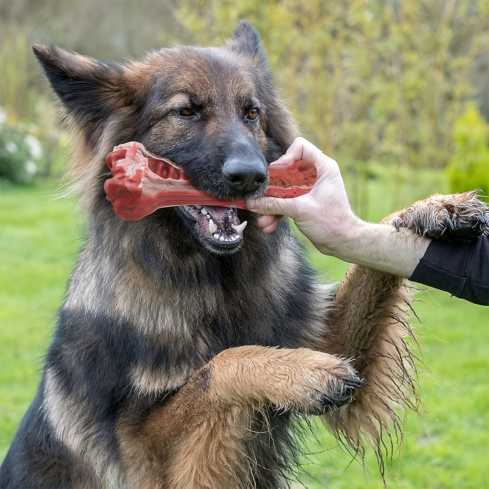 Silicone dog bite toy, natural - Dog Muzzle Silicone recension och pris