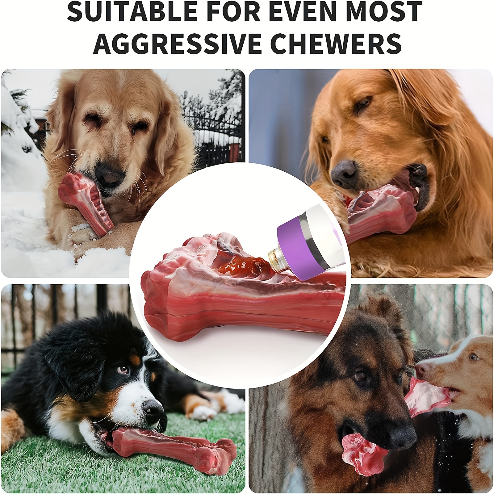 Silicone dog bite toy, natural - Dog Muzzle Silicone recension och pris