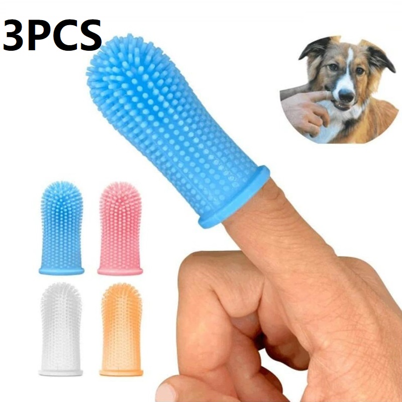 3PCS Dental Cleaning Dog Teeth - Dog Muzzle Silicone recension och pris
