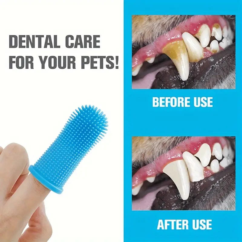 3PCS Dental Cleaning Dog Teeth - Dog Muzzle Silicone recension och pris