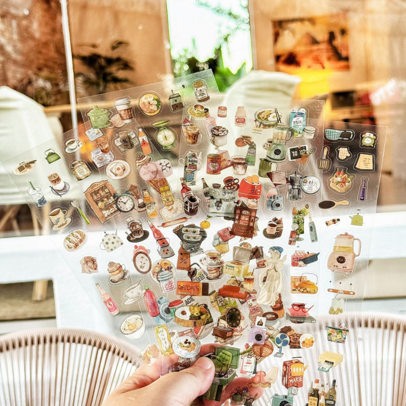 4pcs/lot Cute Snack Stickers,  - Pet Supplies Is Food recension och pris