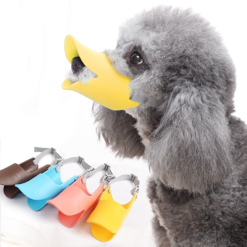 Adjustable Dog Silicone Duck M - Dog Muzzle Silicone recension och pris