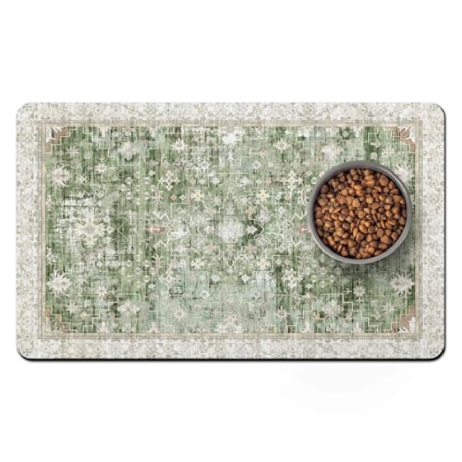 Pet Food Mats for Floor, Absor - Pet Supplies Is Food recension och pris