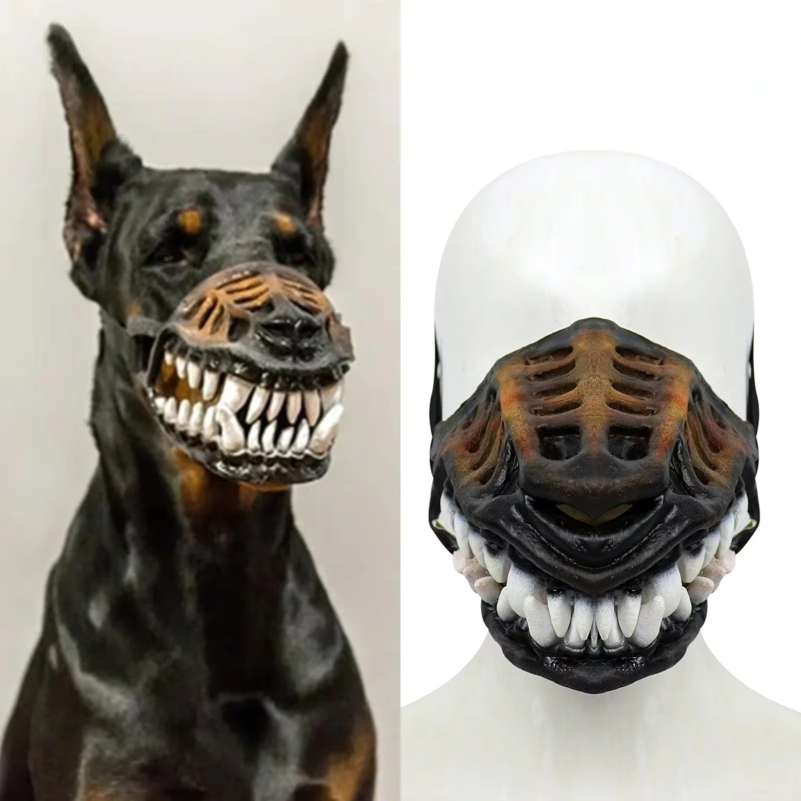 Dog Mouth Mask Padded Latex Ru - Dog Muzzle Silicone recension och pris