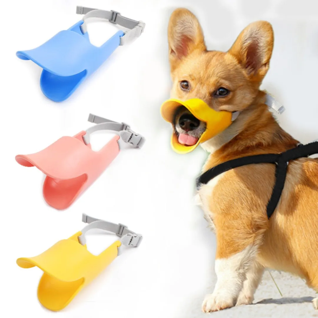 Dog Silicone Duck Muzzle For P - Dog Muzzle Silicone recension och pris