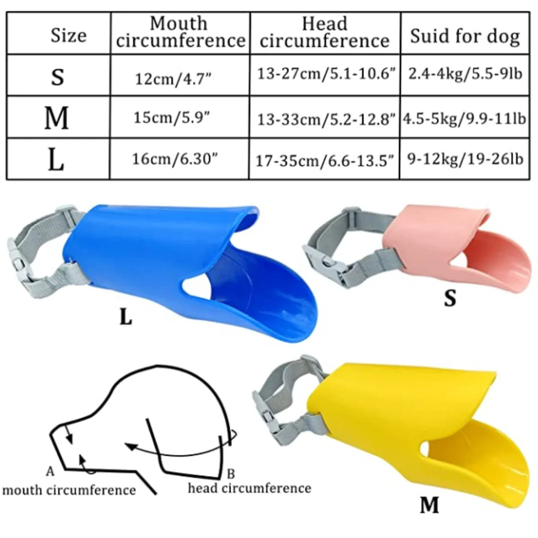 Dog Silicone Duck Muzzle For P - Dog Muzzle Silicone recension och pris
