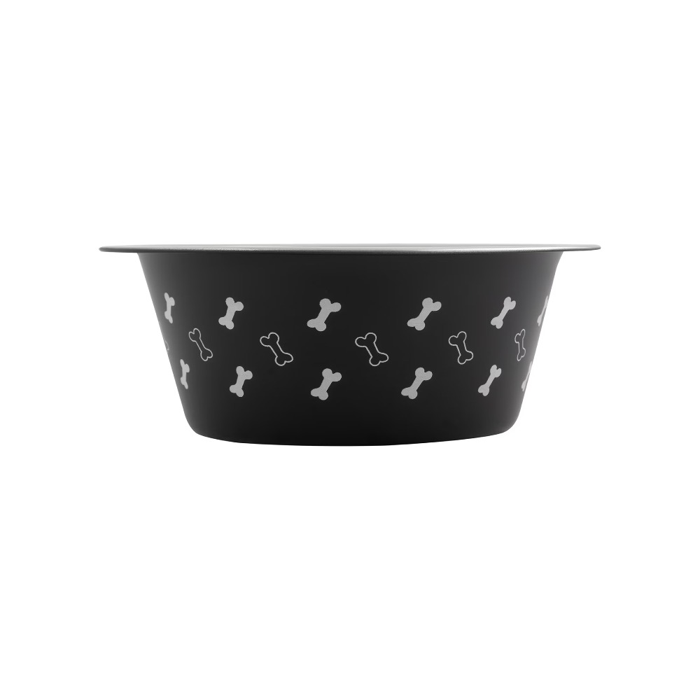 Stainless Steel Dog Bowl with  - Pet Supplies Is Food recension och pris