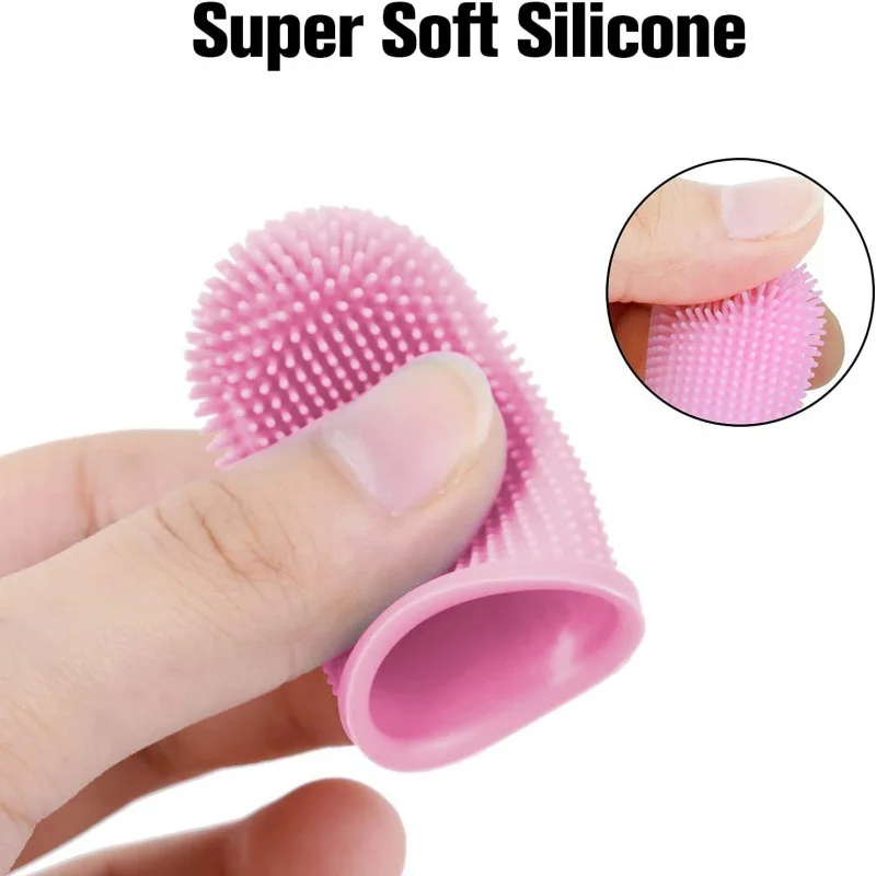 Dog Super Soft  pet Finger Too - Dog Muzzle Silicone recension och pris